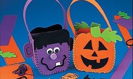 Taller de Creación de bolsas de Halloween