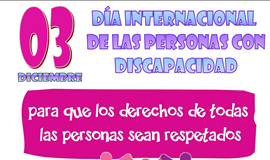 Día internacional de las personas discapacidad - 3 de diciembre