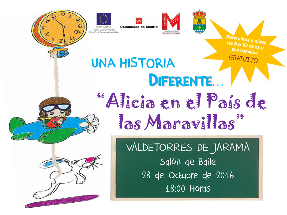 "Alicia en el País de las Maravillas", una historia diferente...