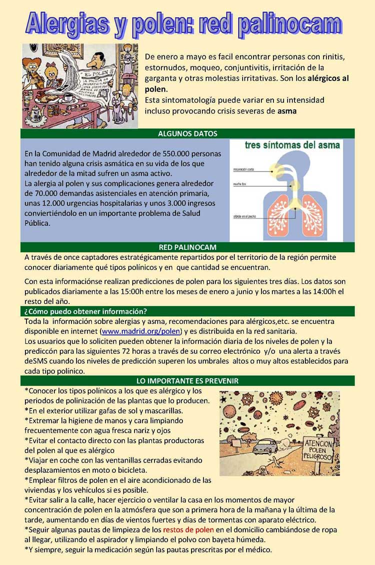 Alergias y Polen: red palinocam