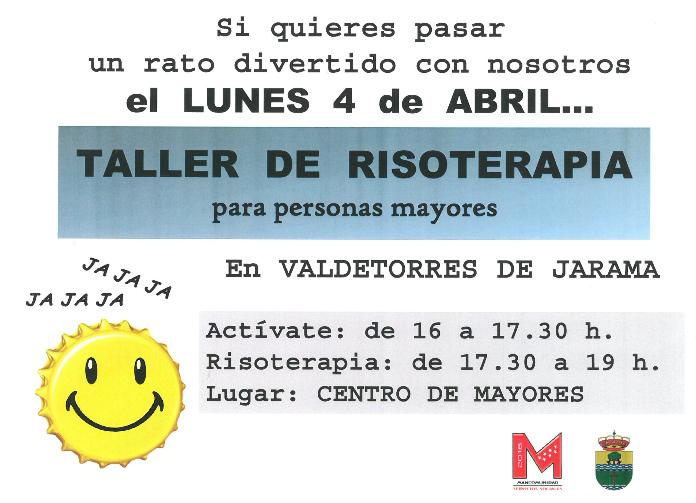 Taller de risoterapia para personas mayores
