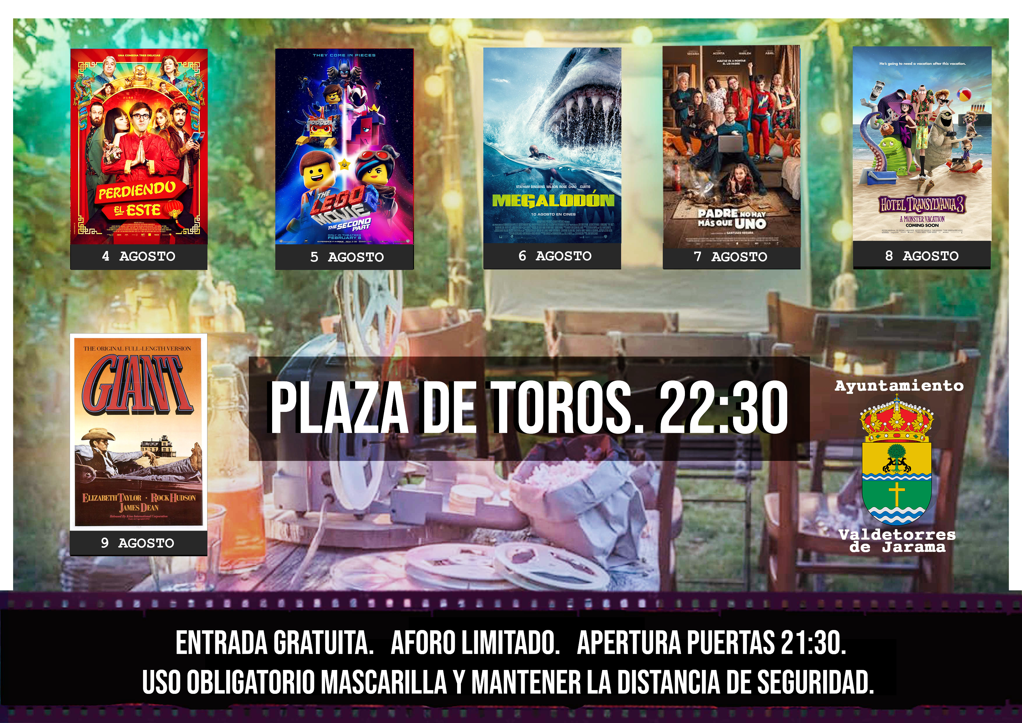 Cine de verano 2020