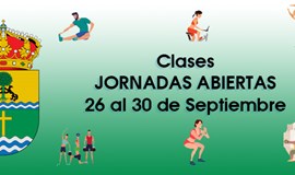 Clases JORNADAS ABIERTAS - 26 al 30 de Septiembre