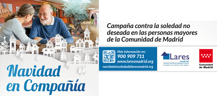Campaña contra la soledad no deseada en las personas mayores de la Comunidad de Madrid