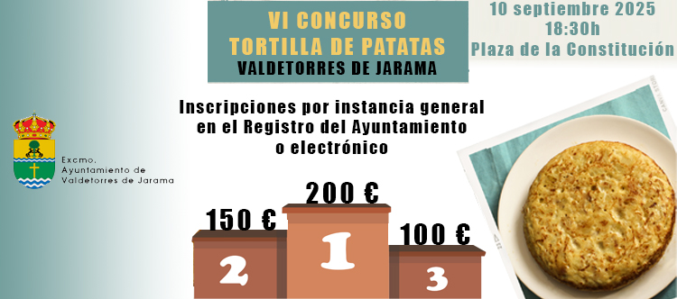 VI Concurso de Tortillas - Valdetorres de Jarama
